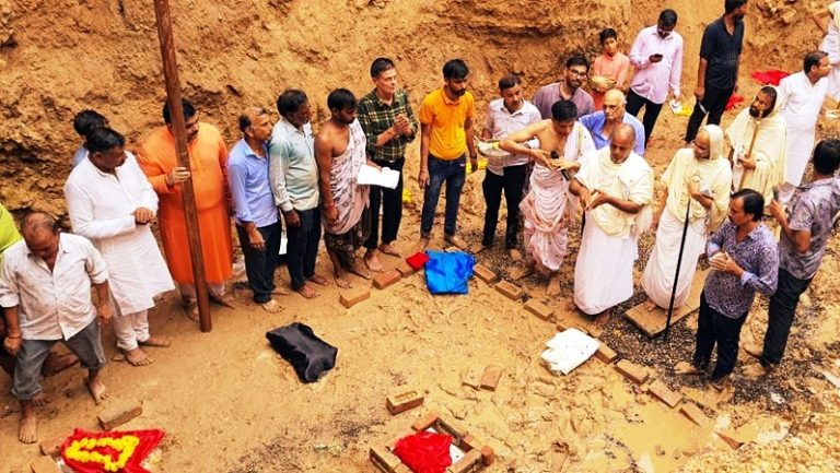 188 वर्ष प्राचीन श्री चन्द्रप्रभु जिनालय का होगा जीर्णोद्धार, तीन दिवसीय शिलान्यास कार्यक्रम सम्पन्न