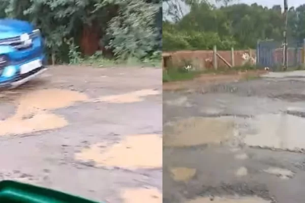 गड्ढों से भरी सड़क के चलते गर्दन-पीठ का हुआ बुरा हाल, इस आदमी ने नगर निगम से मांगा 50 लाख