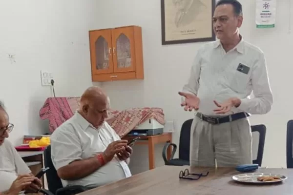 आचार्य बद्रीप्रसाद साकरिया जयंती पर संगोष्ठी आयोजित, विद्वानों ने किया साहित्यिक योगदान का स्मरण