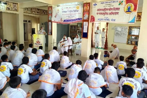 संस्कार निर्माण शिविर: नोखा में पंचदिवसीय शिविर का शुभारंभ, बीकानेर संभाग के 123 बालक हुए सहभागी