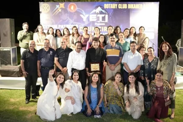 विश्व संगीत दिवस और योग दिवस पर रोटरी क्लब बीकानेर आध्या का भव्य ‘ड्रम सर्कल’ आयोजन