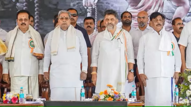 कर्नाटक कांग्रेस में सीएम पद का विवाद थमा! डीके शिवकुमार ने दिखाई नरमी, 2028 चुनाव पर फोकस करने की अपील
